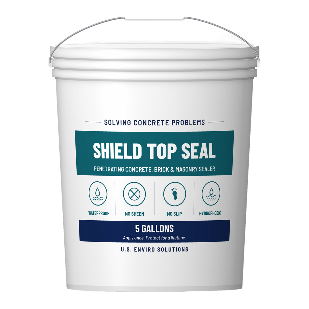 Shield Top Seal penetrating concrete sealer, 5 gallon bucket