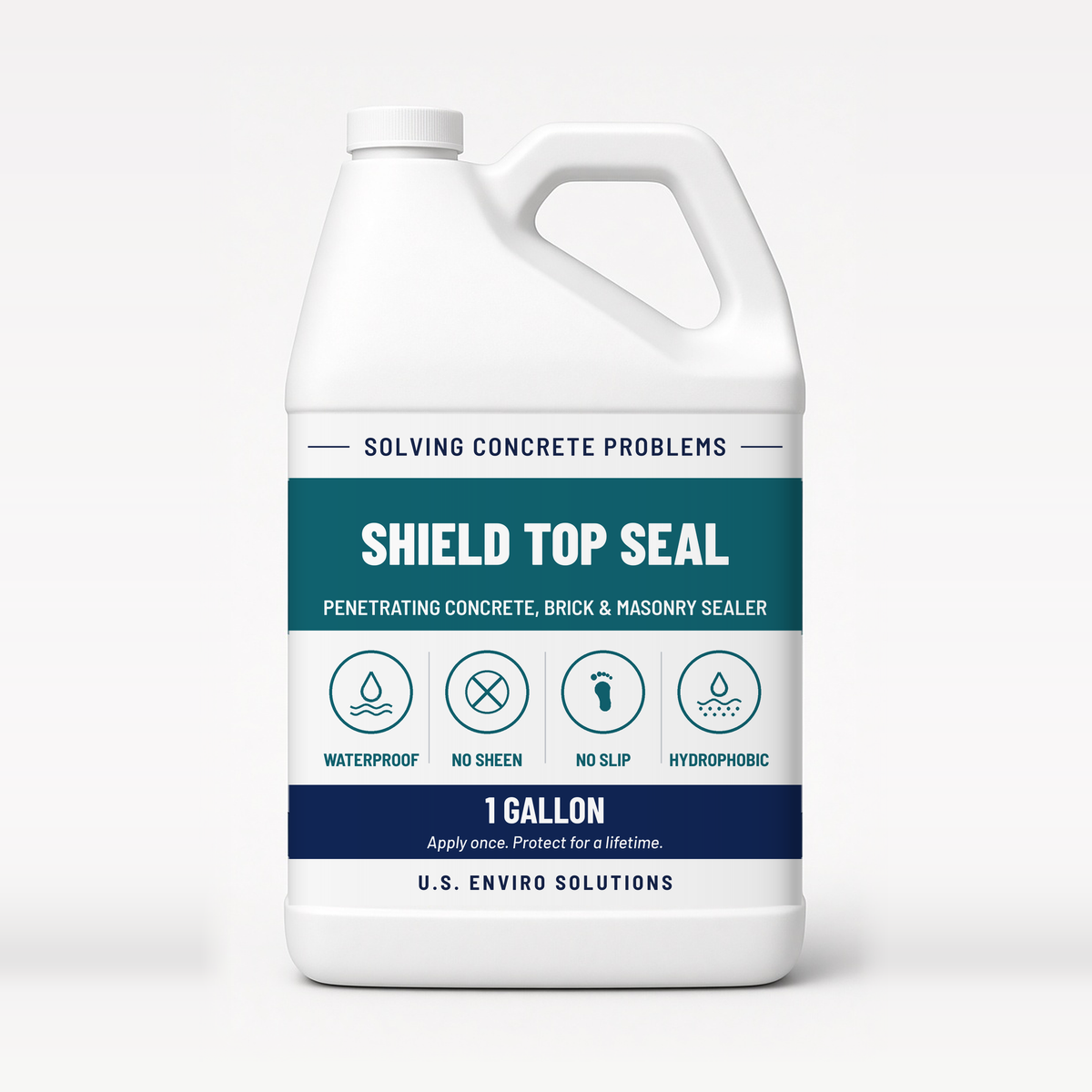 Shield Top Seal penetrating concrete sealer, 1 gallon jug
